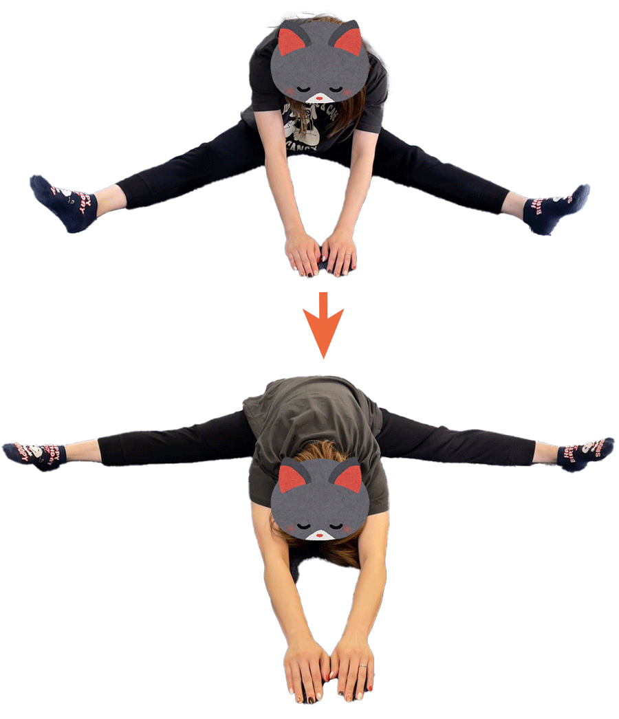 開脚ができるようになった患者様